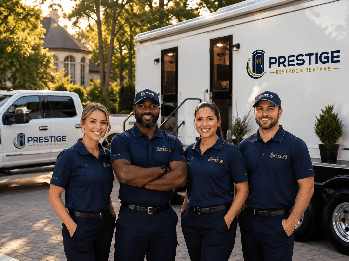Trusted Luxury Portable Restrooms company in Sterling, ND